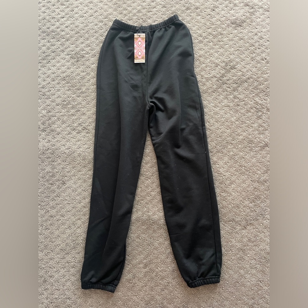 BOOHOO Black Sweatpants